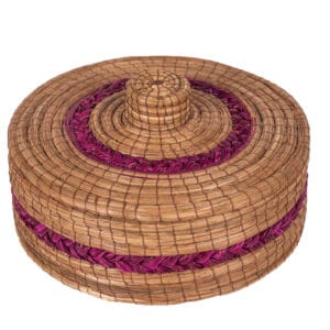 Ocoxal Tortilla Warmer with Pink Braid