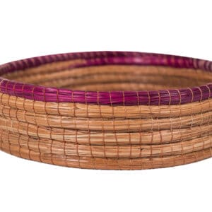 Ocoxal Basket with Pink Edge